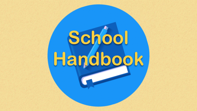 picture of a book/School Handbook