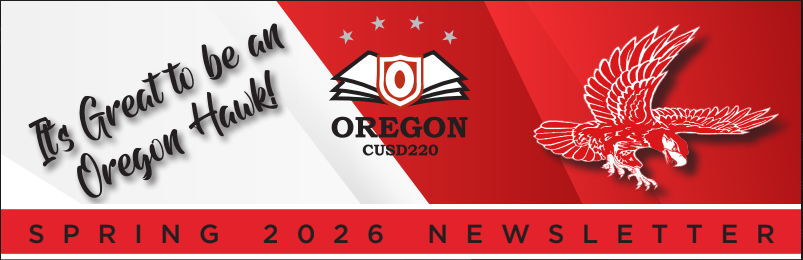Oregon CUSD220 Spring 2026 Newsletter cover photo