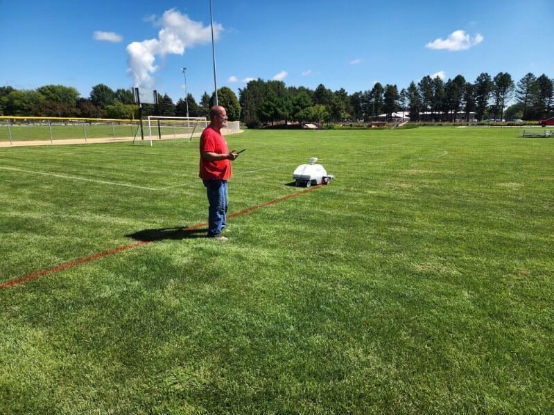 Ken and autonomous robot sprayer