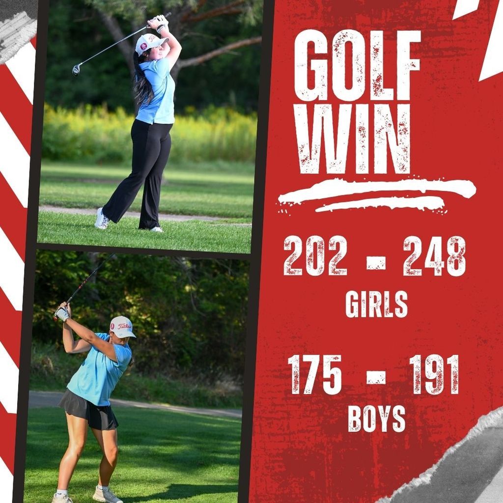 Golf Win 202-248 Girls; 175-191 Boys