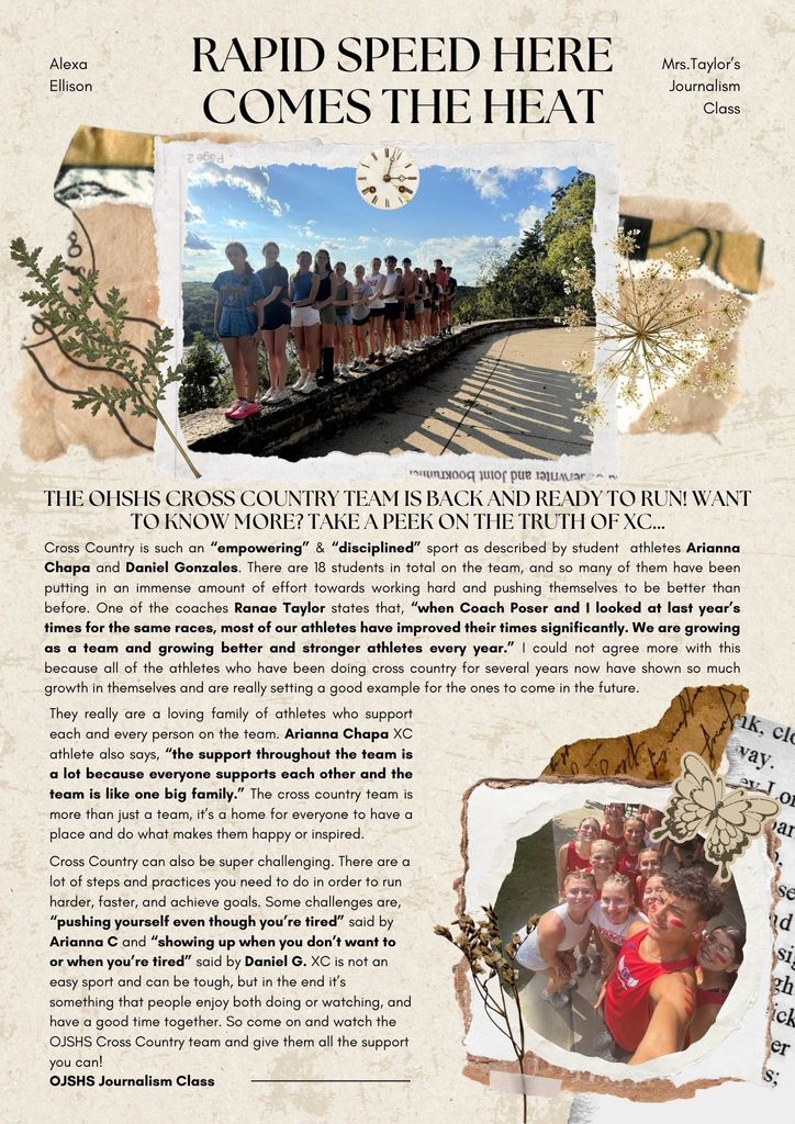 XC Journalism Article 