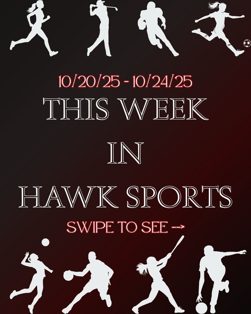 This Week in Hawk Sports 10/20/25-10/24/25