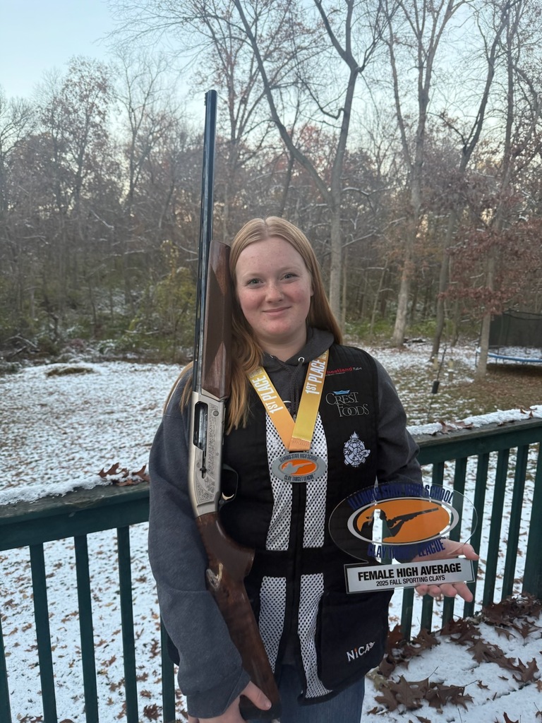 Lucy Beckman - 1st place female high average sporting clay fall league