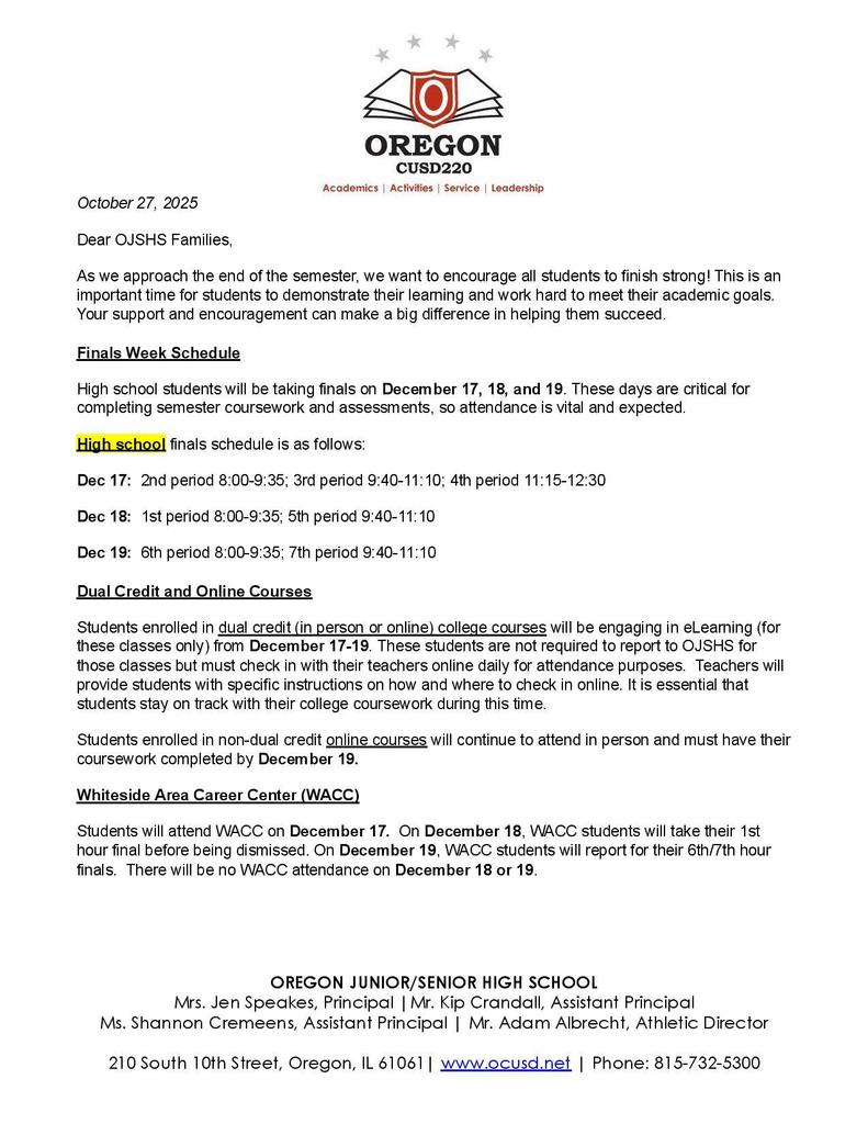 S1 End of Term Letter to Families 10