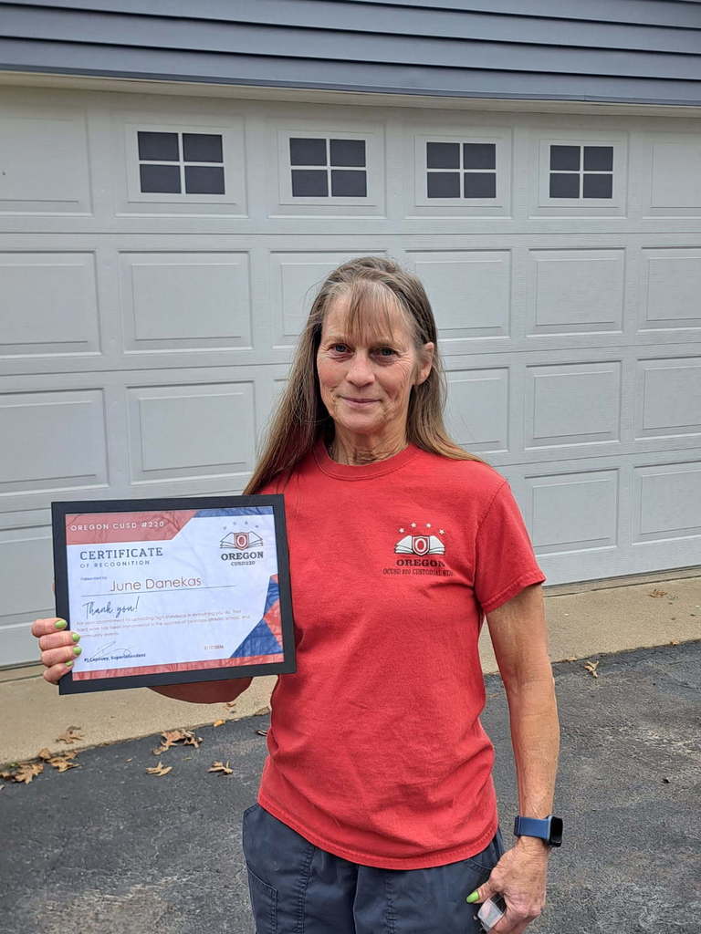 custodial subs with certificates of appreciation