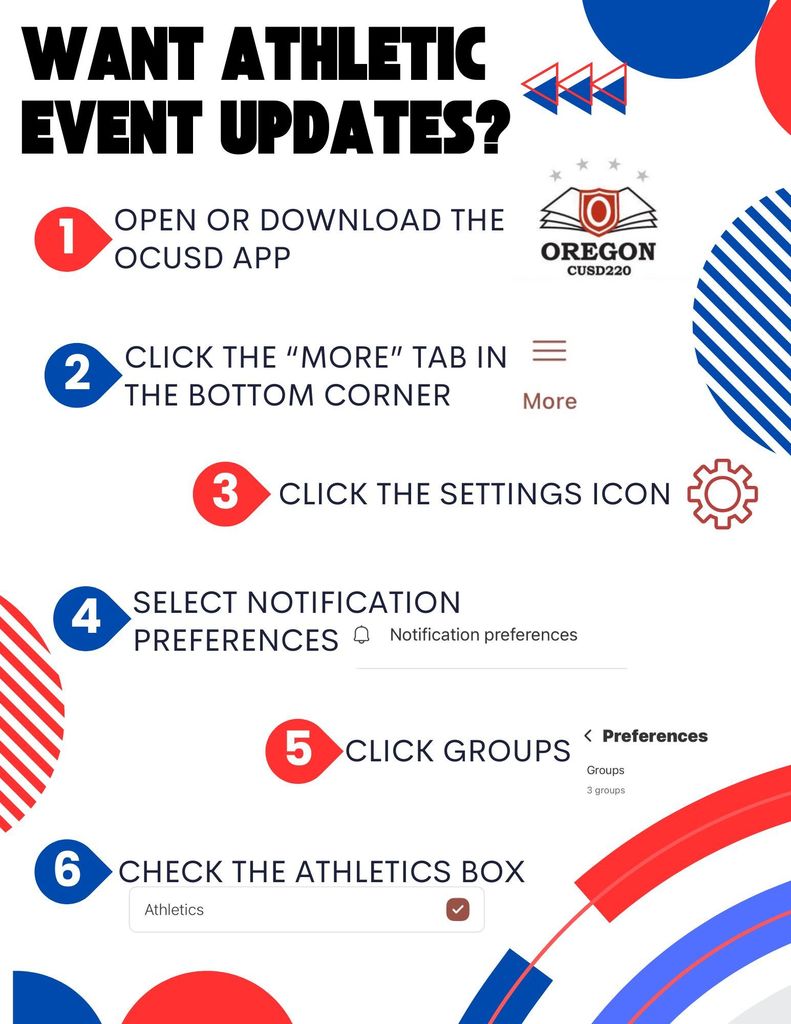 Athletic Event Updates