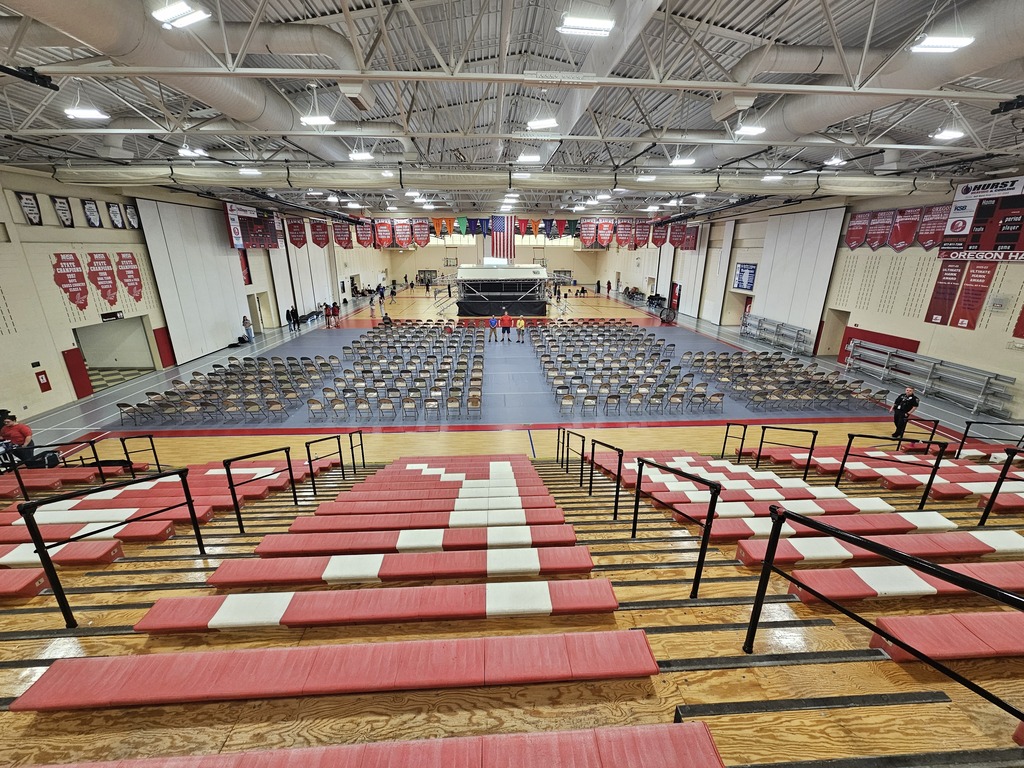 graduation chair setup 