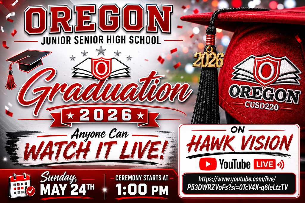 Hawk Vision Graphic for Graduation
