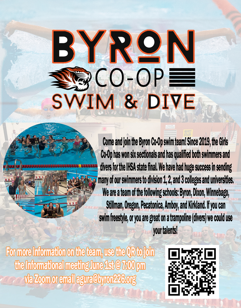 Swim & Dive Co-op Flyer