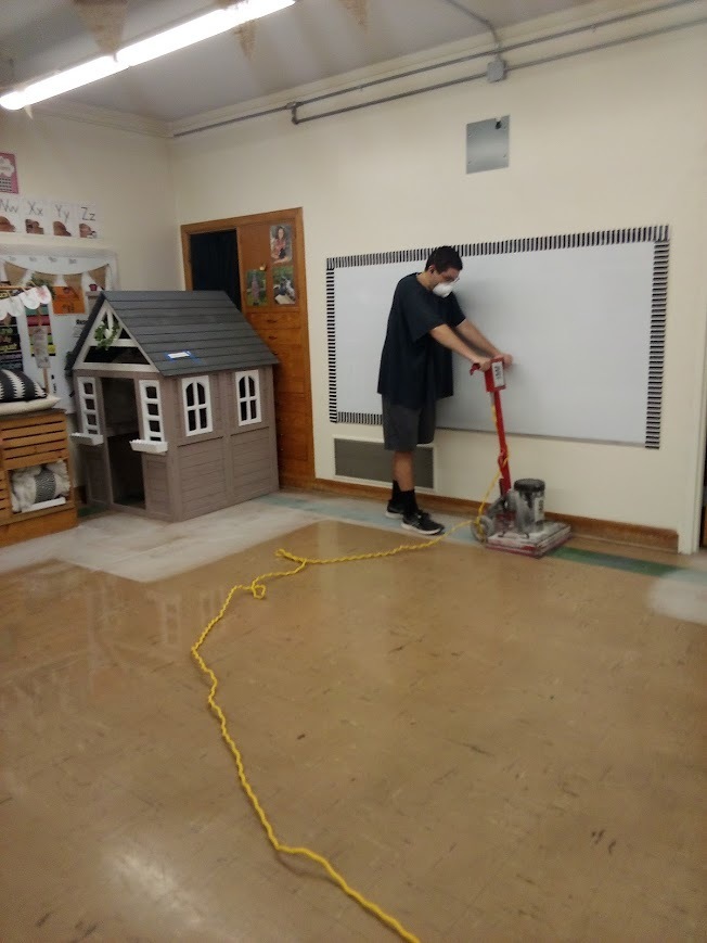 square scrubbing