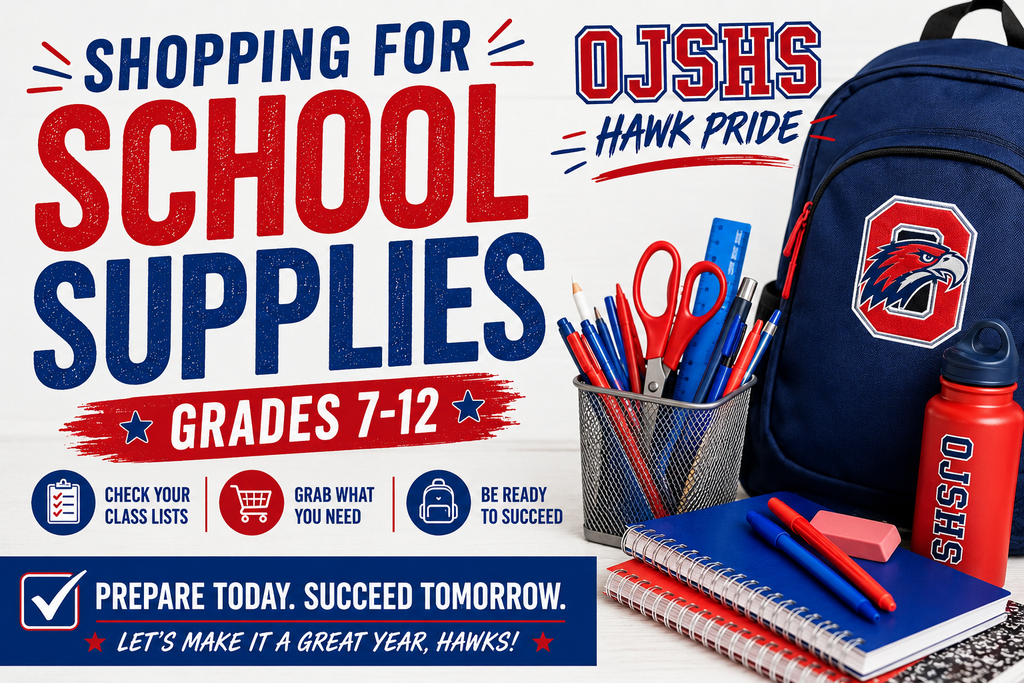 OJSHS School Supplies