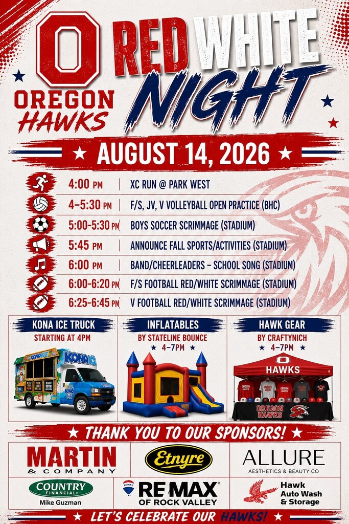 Red/White Night Information
