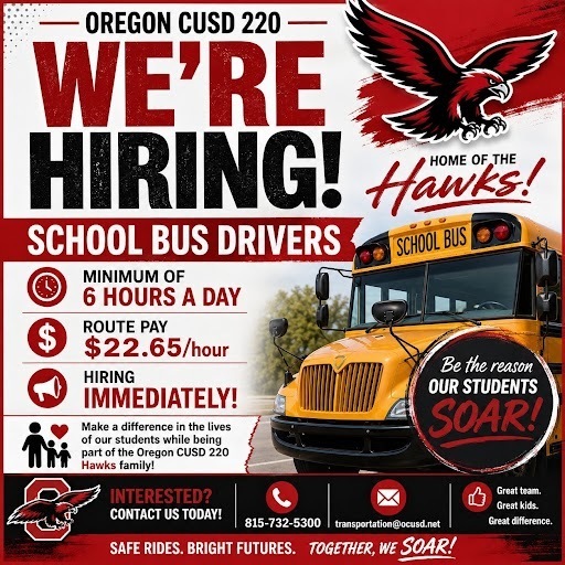 We're hiring school bus drivers