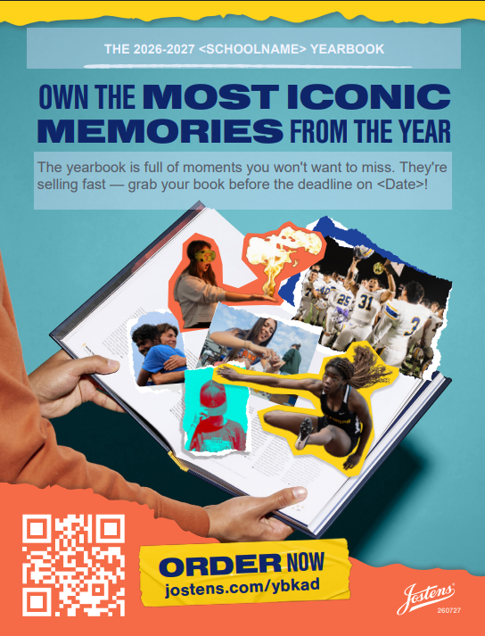 Yearbook Flyer 2026