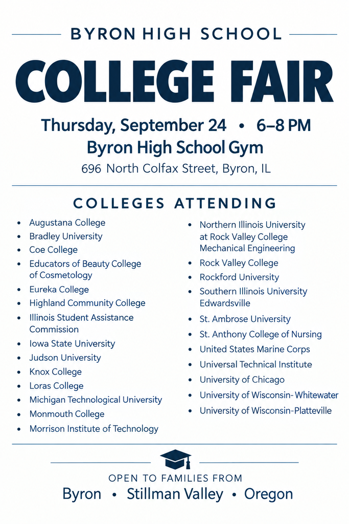 College fair details