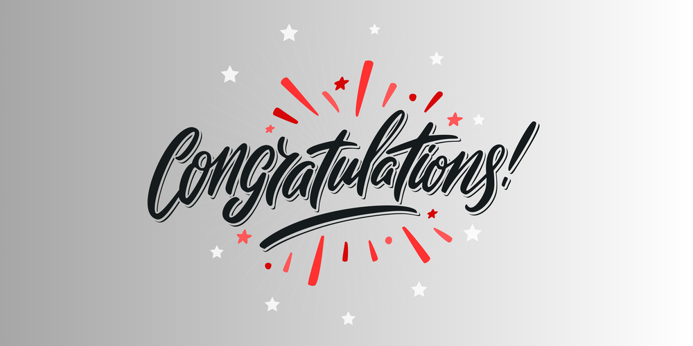 Congratulations