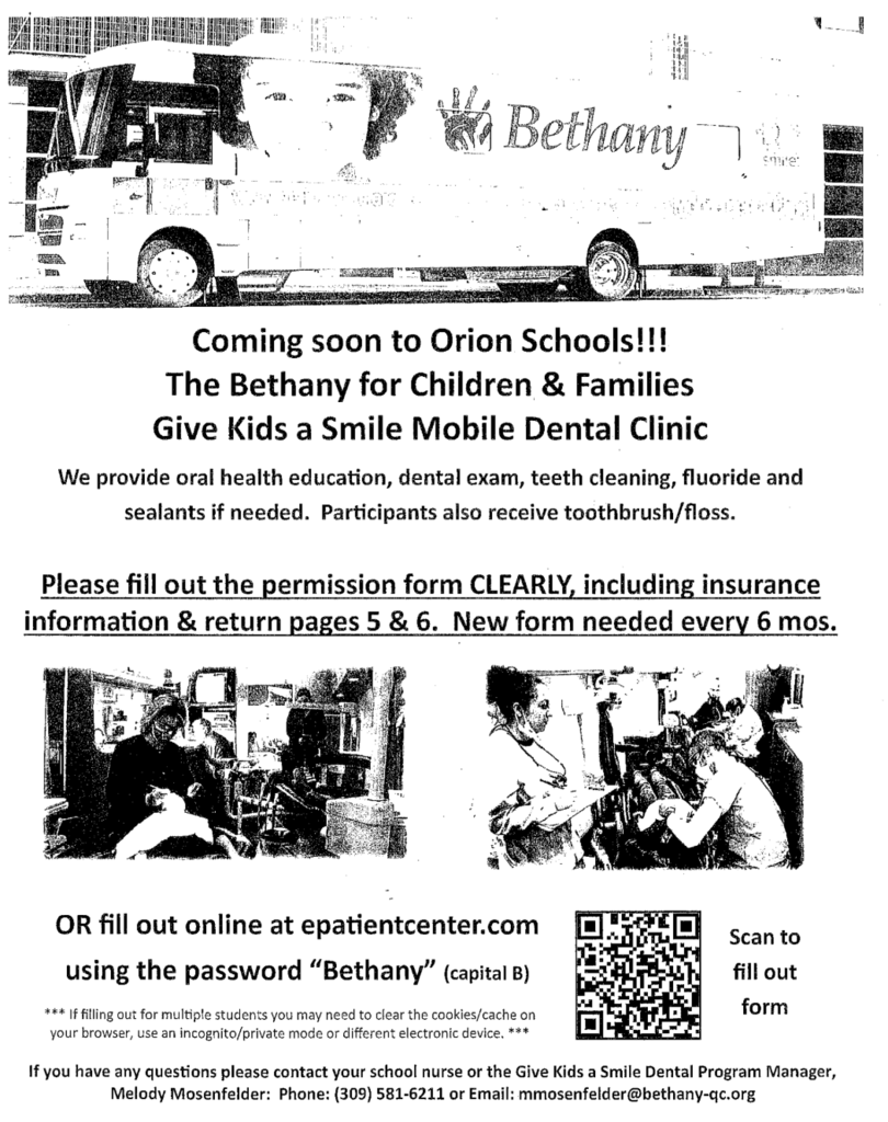Mobile Dental Bus 09/03/2025