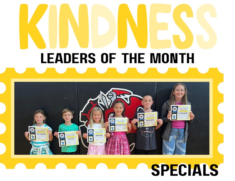 Evelyn, Levi, Linnea, Emily, Jordan, Lilly