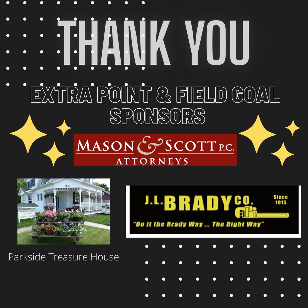 Extra Point and Field Goal Sponsors