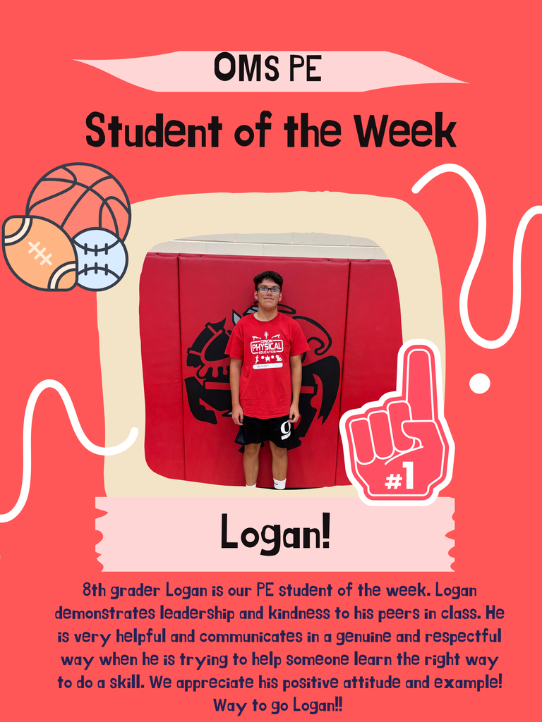 PE Student of the Week