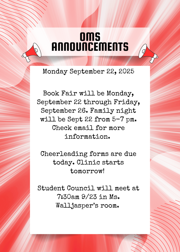 OMS Morning Announcements (4)