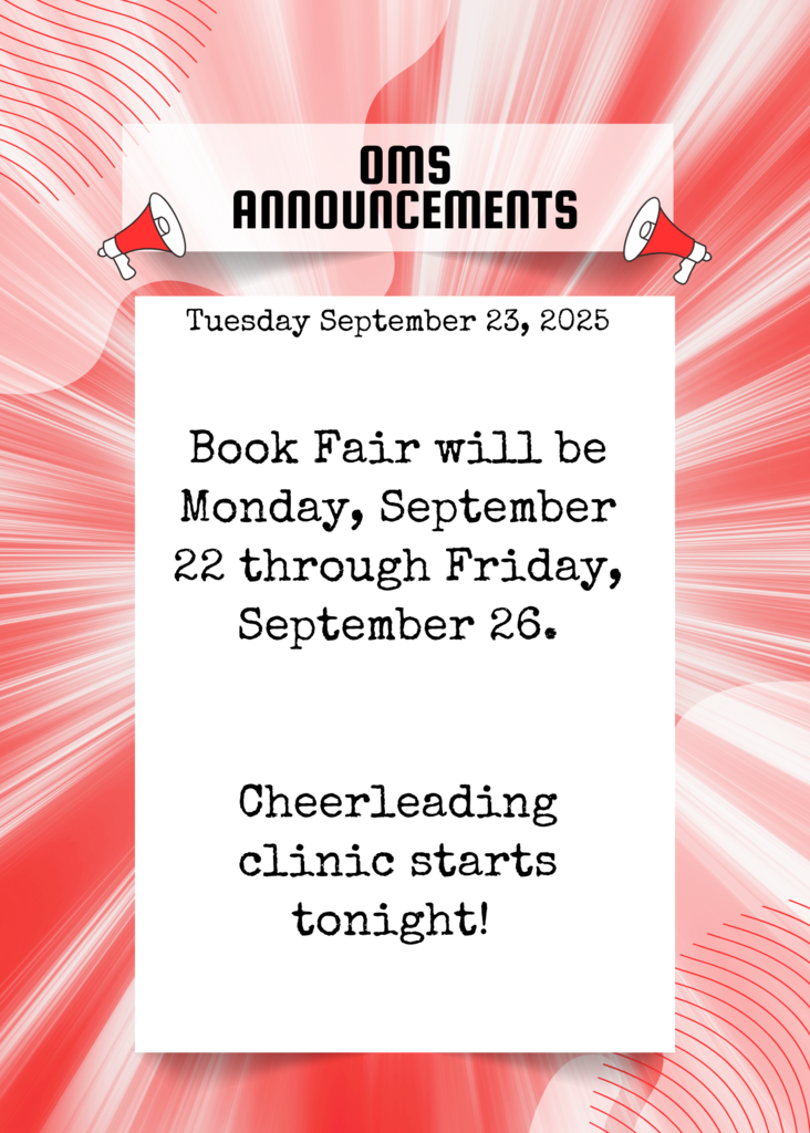 OMS Morning Announcements (5)