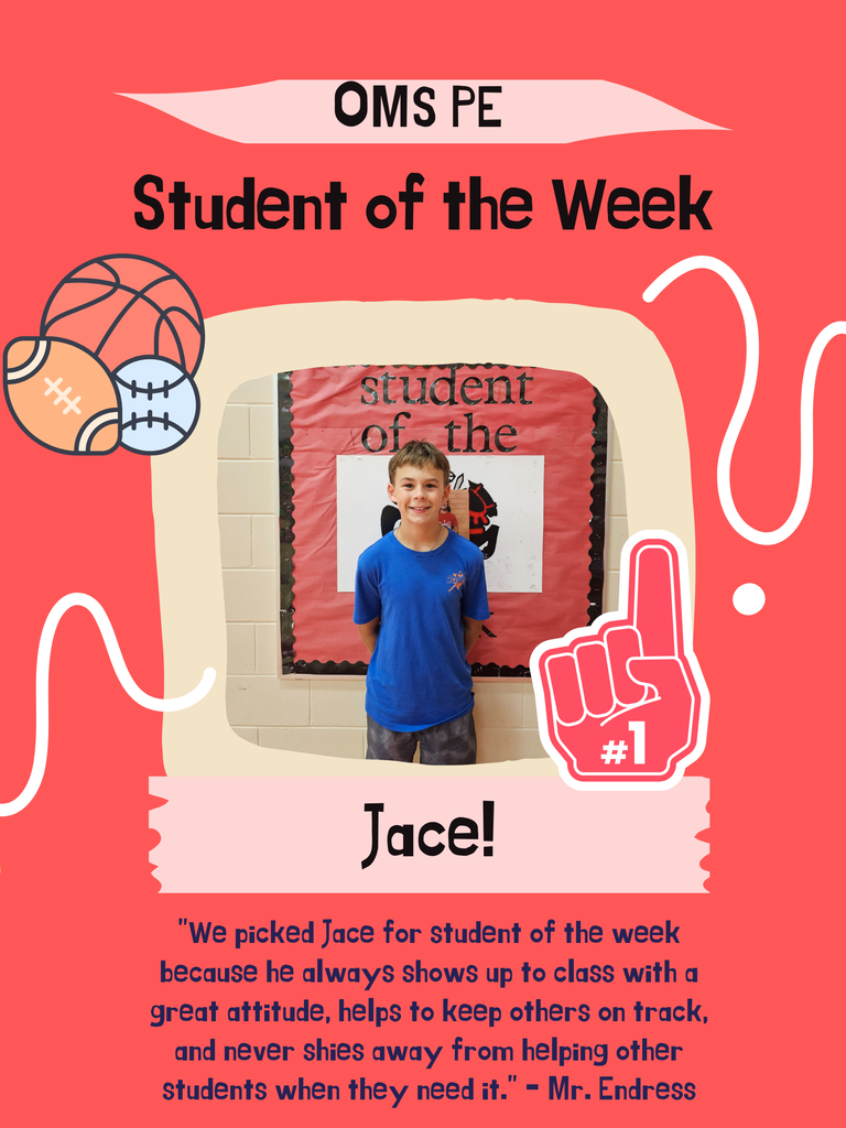 PE Student of the Week