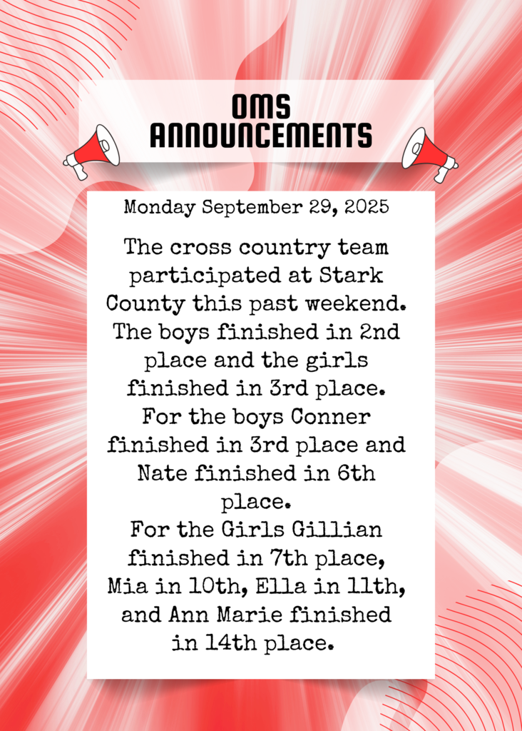 OMS Morning Announcements (9)