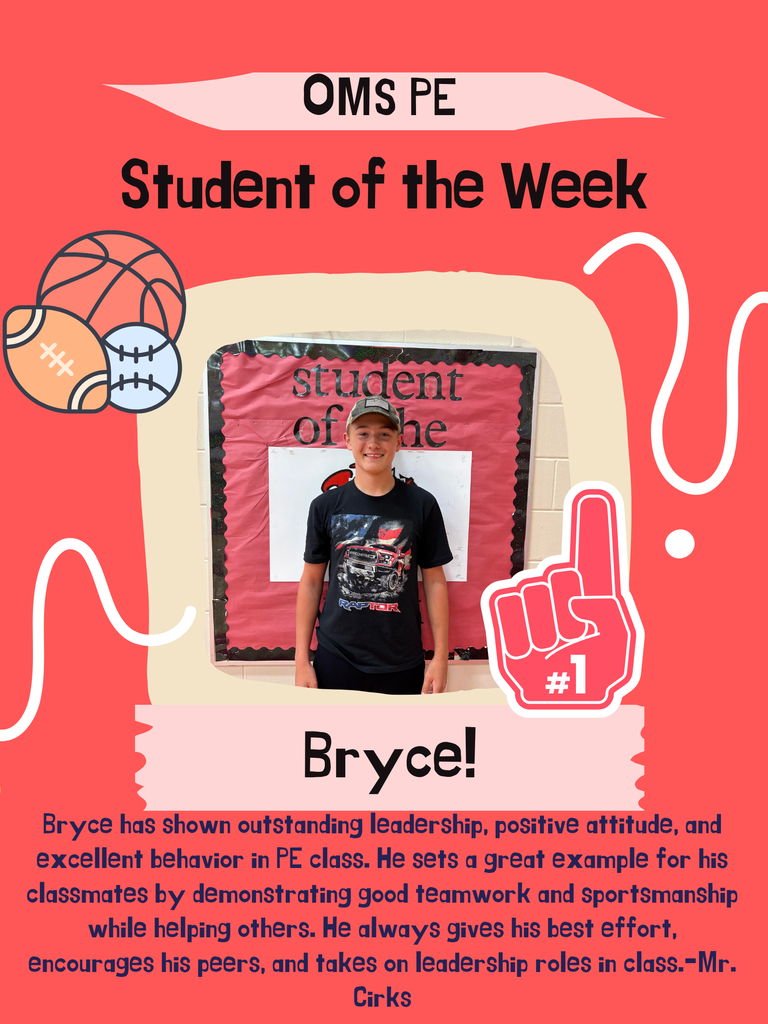 PE Student of the Week
