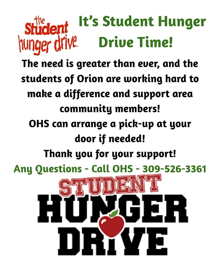 hunger drive hand out