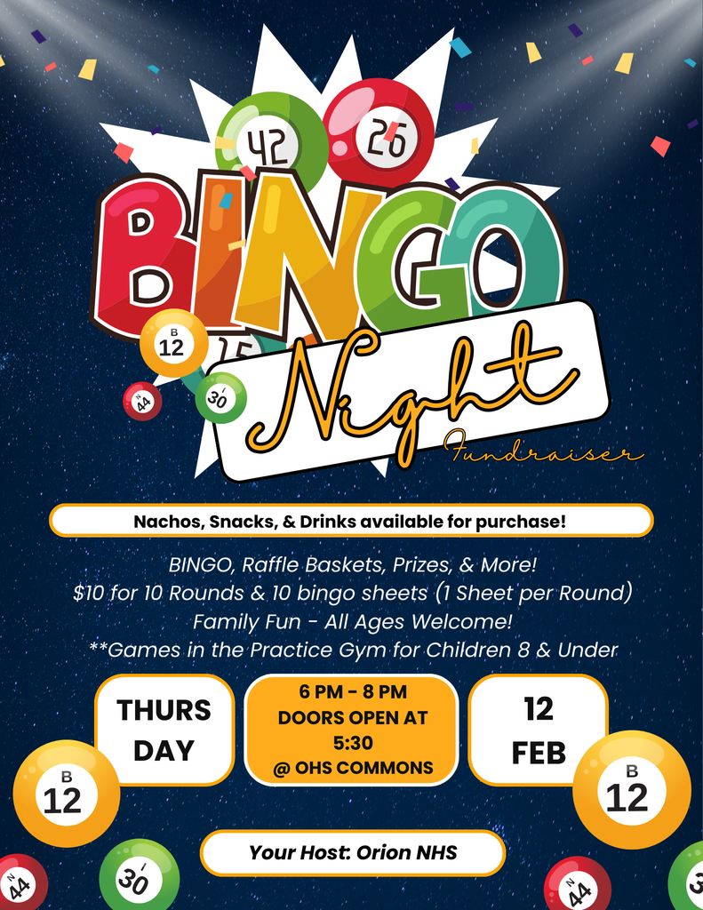 NHS Bingo Night