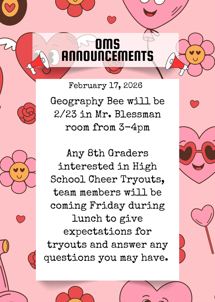 OMS Morning Announcements (7)