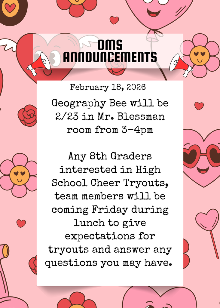 OMS Morning Announcements (8)