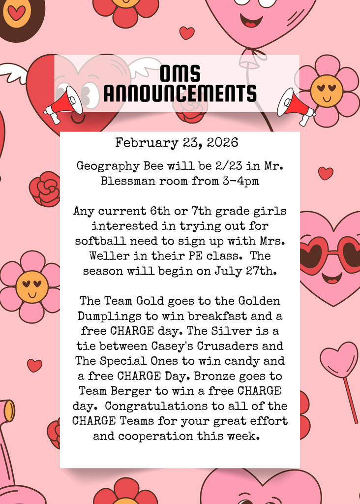 OMS Morning Announcements (9)