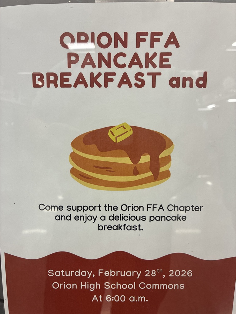 pancake breakfast poster