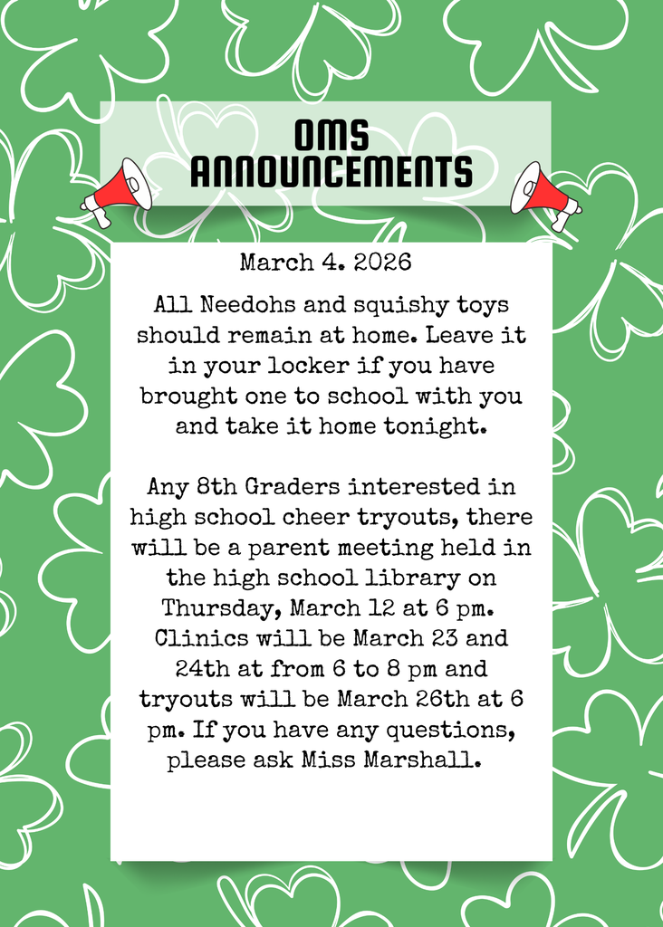 OMS Morning Announcements (14)