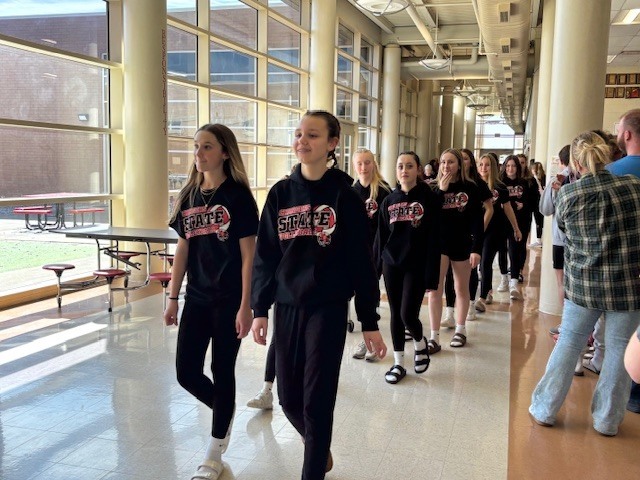 8th Grade Volleyball Walk