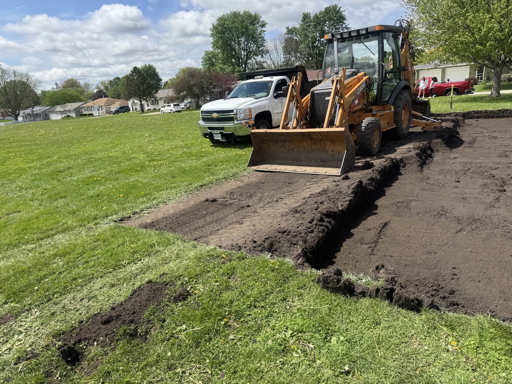 Volleyball pit