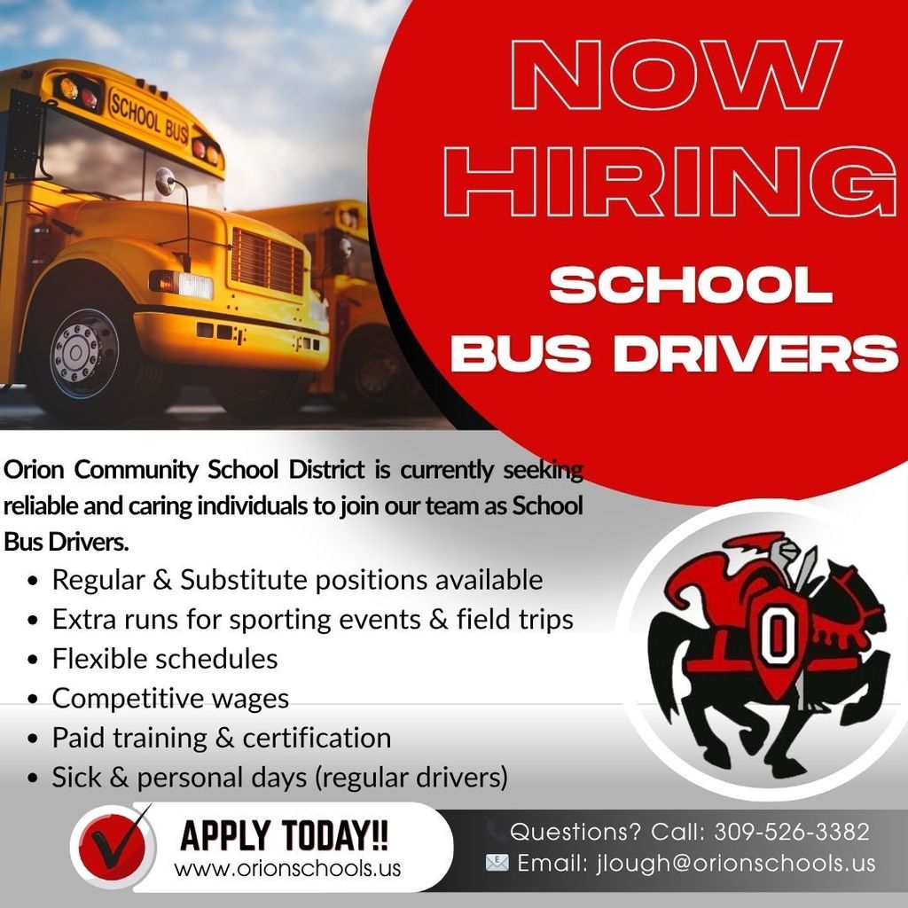 Bus drivers needed