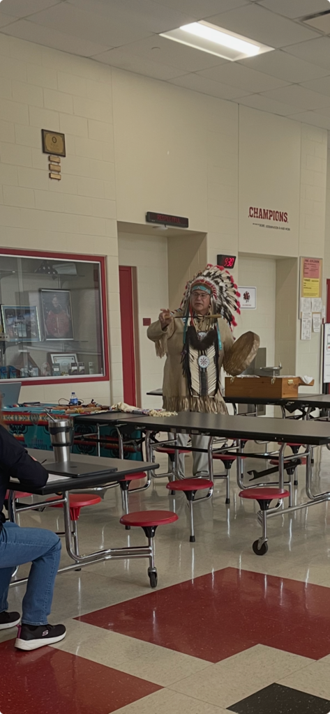 6th grade Native American presenter