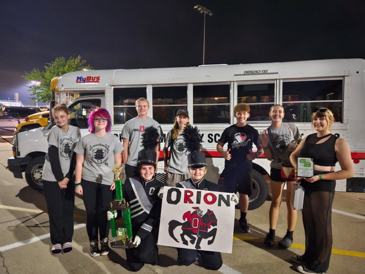 Best Color Guard and 2nd place overall