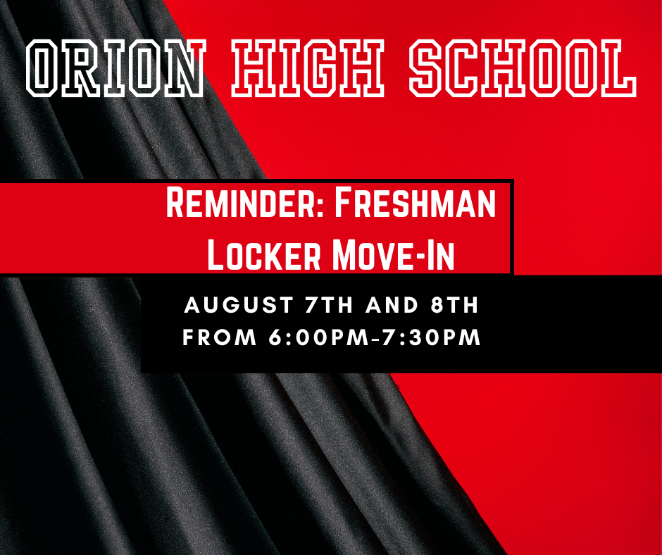 Locker Move-In