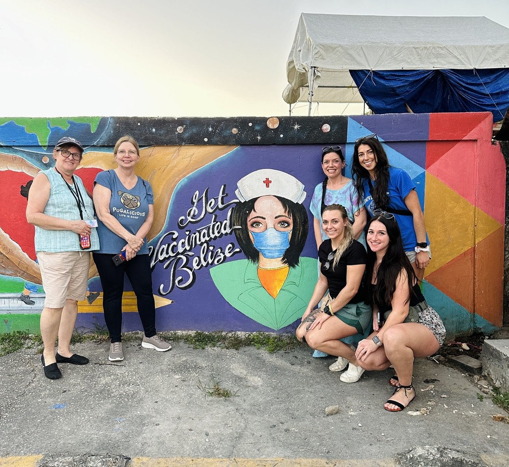 Group of nurses in Belize