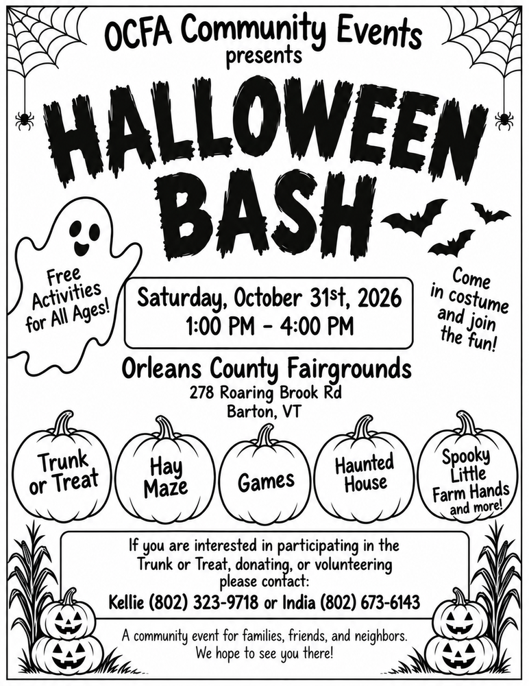 OCFA Community Events presents HALLOWEEN BASH