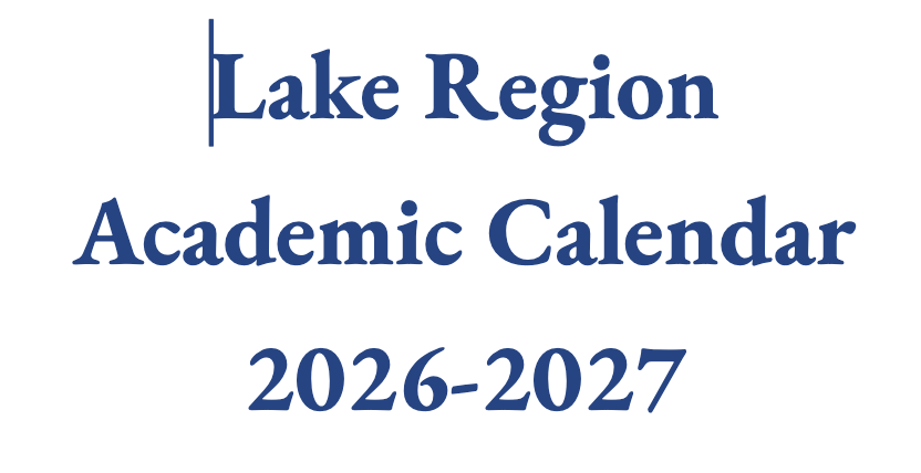 Lake Region Academic Calendar with L/R Days