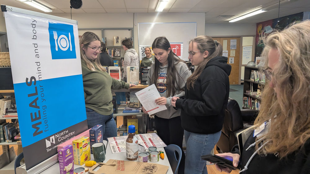 Students Meeting with NCFCU Staff