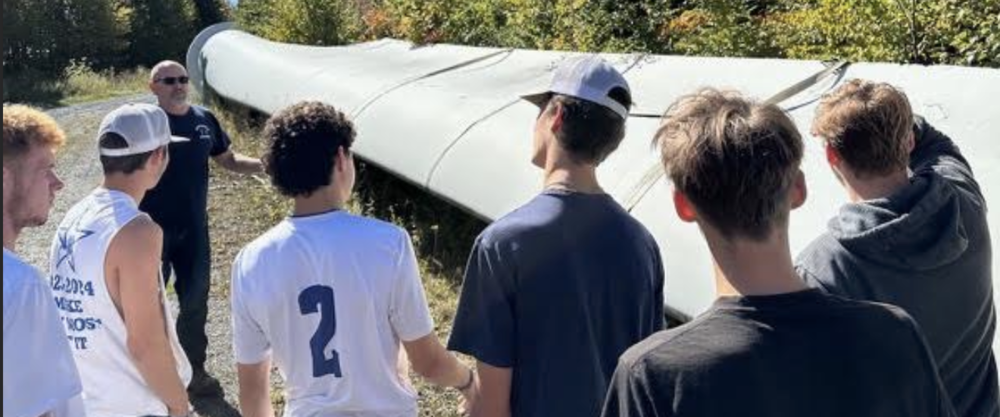 Students Checking Out a Wind Turbine