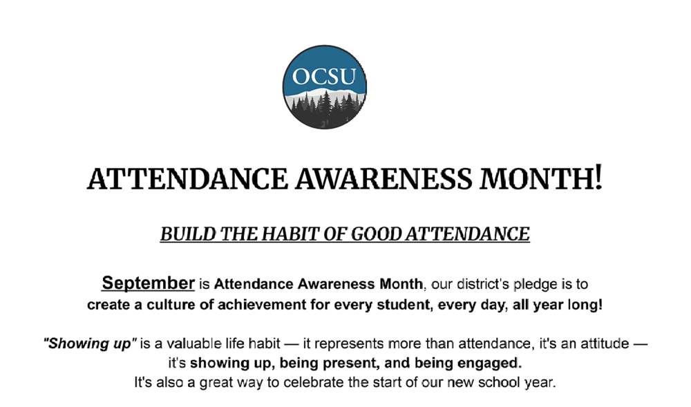 Attendance Awareness Month