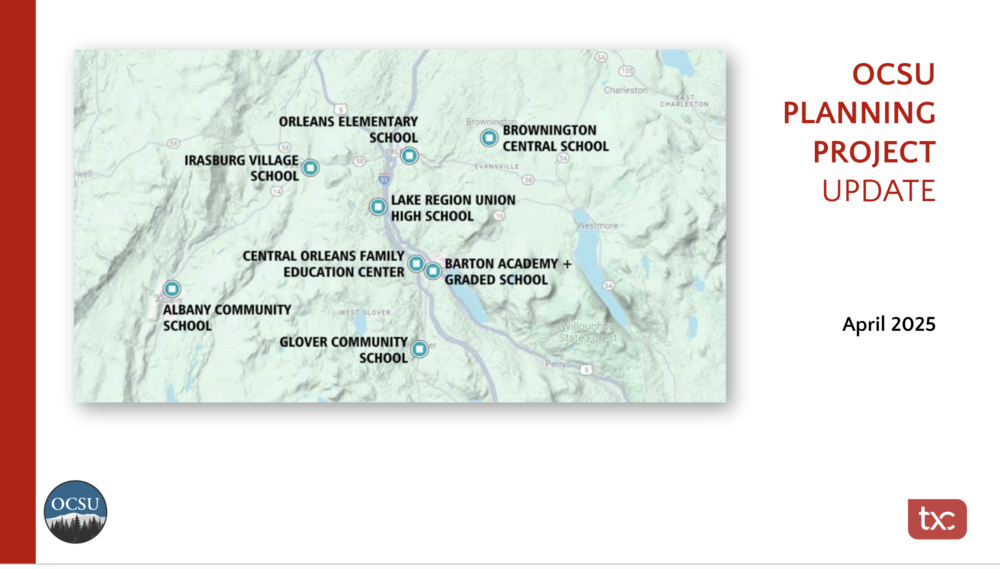 OCSU Planning Project Update 4-2025