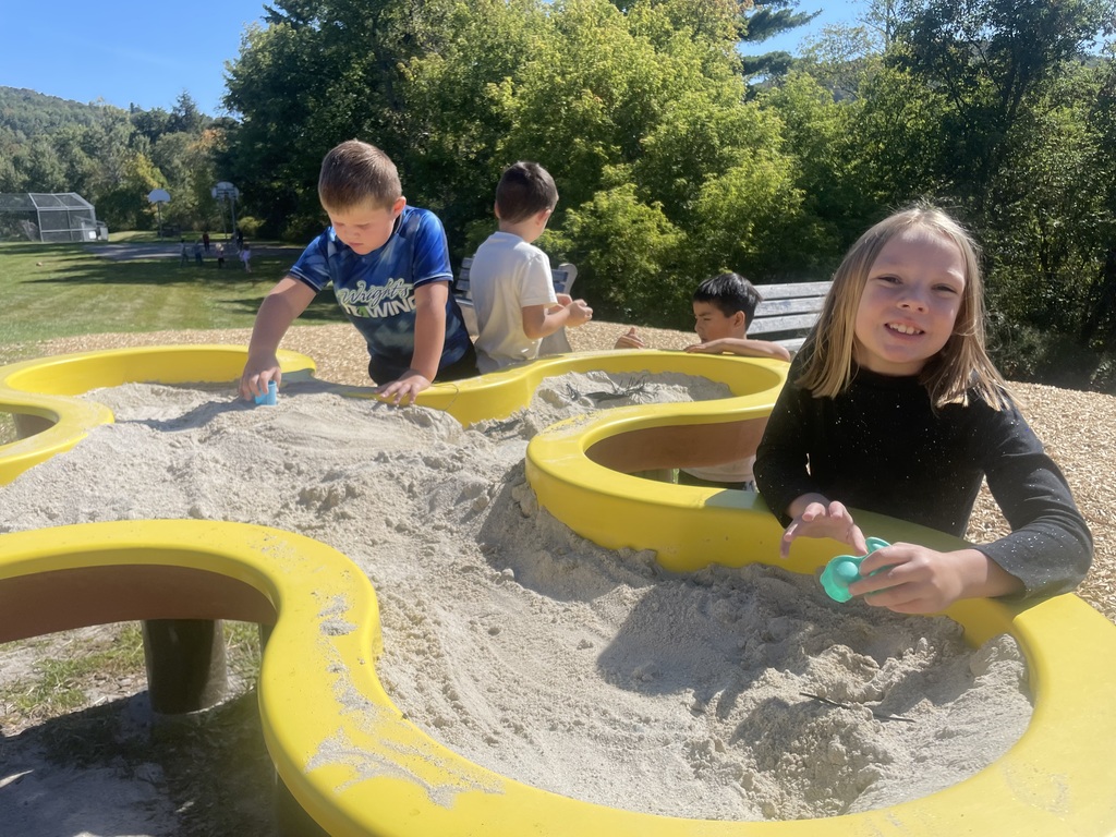 fun at the sand table 